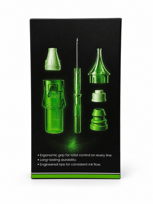 Cartuchos INKViper RL - Líneas precisas profesionales - Pack 20Und - InkLab Colombia
